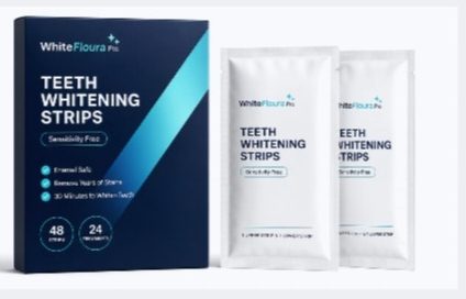 WhiteFloura Teeth Whitening Strips